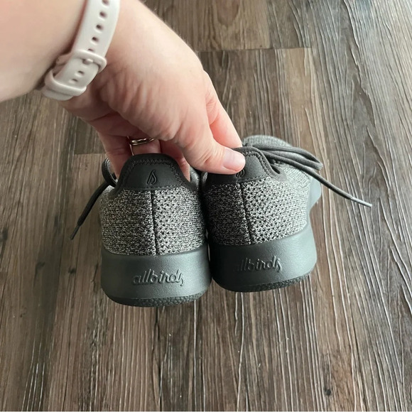 Allbirds Shoes Women's 7 Tree Runners Gray Lace Up Sneakers | like new - Picture 5 of 8